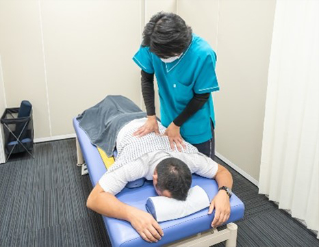 Massage Room at the Head Office