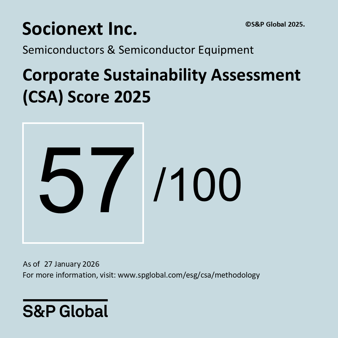 “S&P Global CSA 2025”半导体行业得分排名前9%